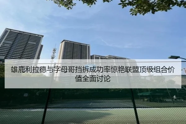 雄鹿利拉德与字母哥挡拆成功率惊艳联盟顶级组合价值全面讨论